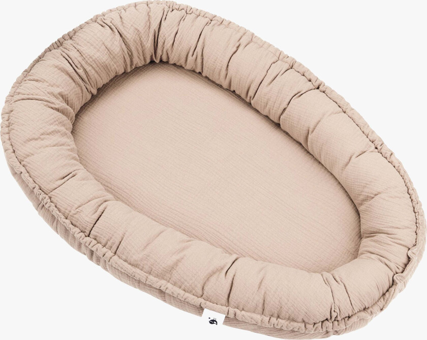 NIDO Muslin Babynest, Sand - Babynest - Bomull,Polyester