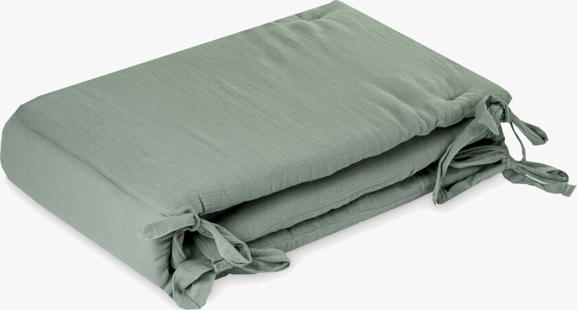 Sengekant Muslin, Green - Sengekanter - 100% Polyester