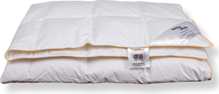 Dobbelt sommerdyne - Gåsedunsdyne - Lett og sval - Allergivennlig - 200x220 cm - Borg Living
