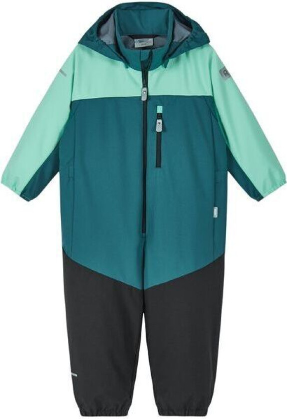 Alkava softshelldress til baby, Dark Teal