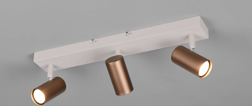 Spotlight Taryn, brun, lengde 45 cm, 3 lyskilder, GU10