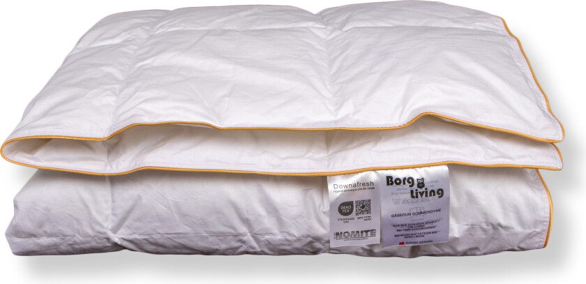 Junior sommerdyne - gåsedunsdyne - Lett og sval - Allergivennlig - 100x140 cm - Borg Living