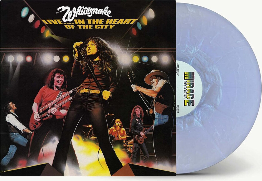 Whitesnake Live In The Heart Of The City LP/Vinyl