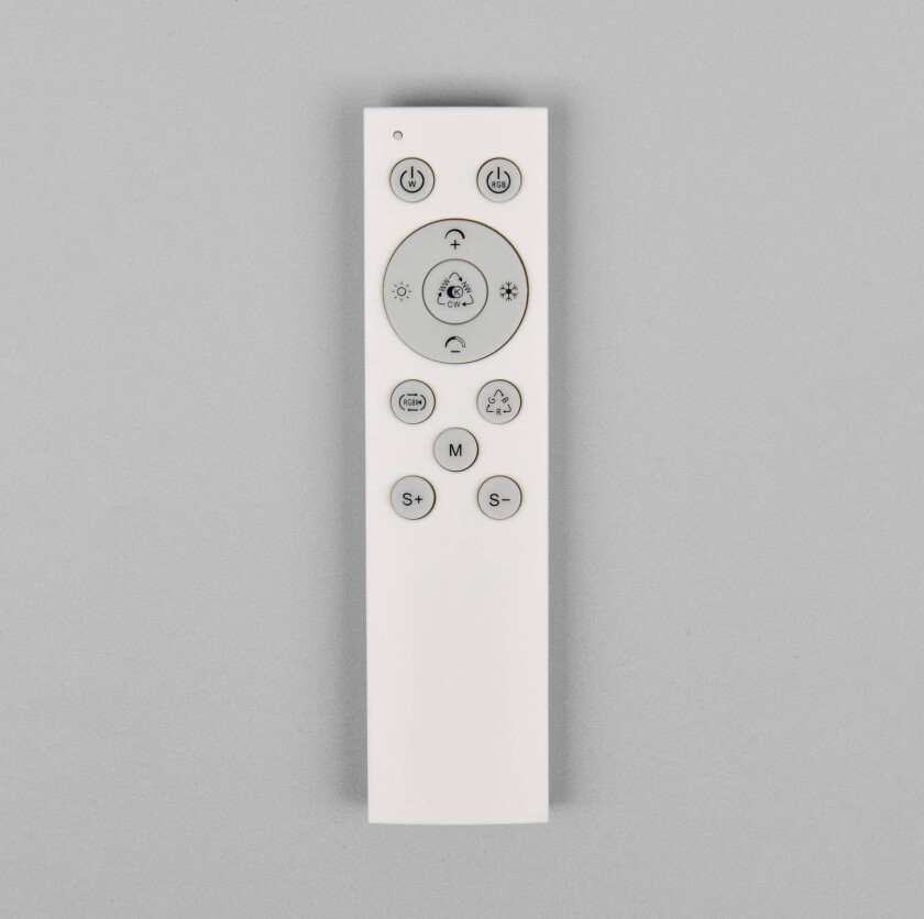 LED-taklampe Vono, svart/klar, Ø 40 cm, CCT, RGB-fjernkontroll