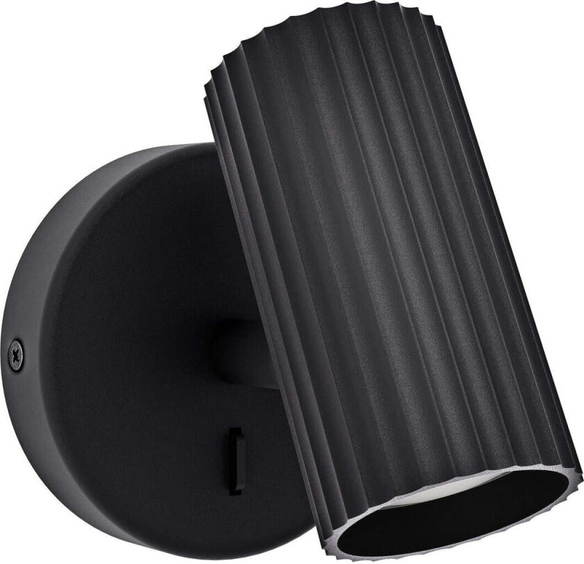 Portillo vegglampe - Svart