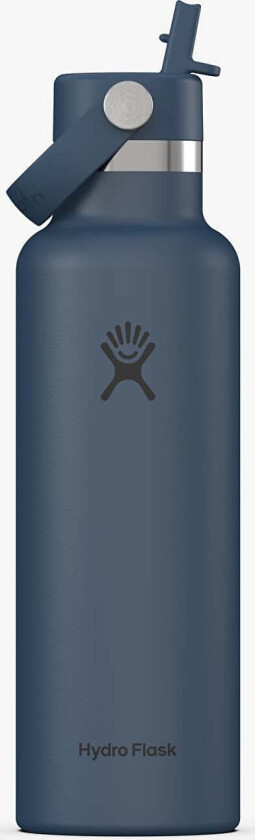 Flaske Hydro Flask 621 ml Standard Flex Straw Cap Harbor Blue 621 ml