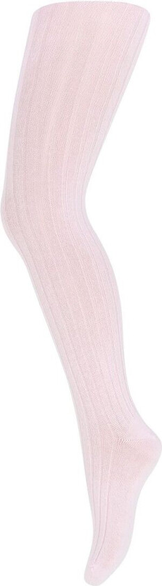 Strømpebukser - Rib - Cherry Blossom - - 110 - Strømpebukser