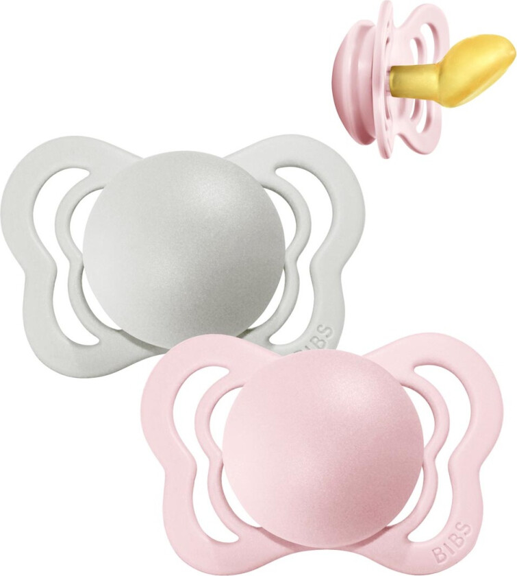 Couture Smokker - 2-pack - Str. 1 - Anatomisk - Haze/Blosso - - 0-6 md - Smokk