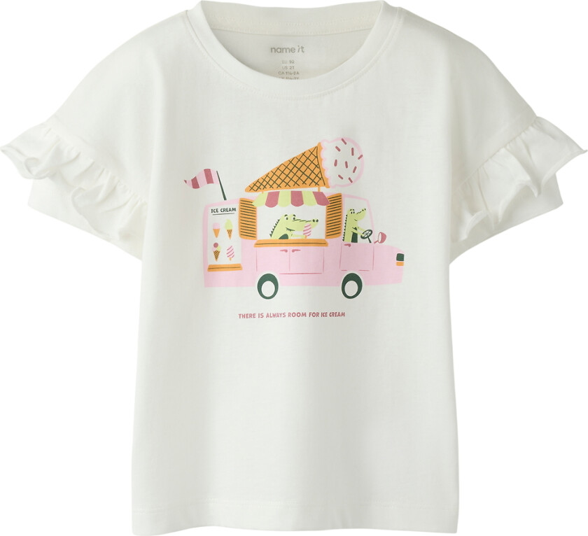 T-skjorte - NmfVilena - Cloud Danser/Ice Cream Truck - - 2 år (92) - T-skjorte