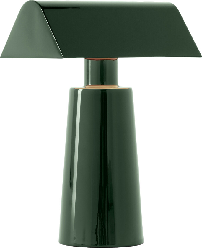 Caret Mf1 Bordlampe Bærbar - Bærbare lamper Lakkert Stål Forest - 133166A573