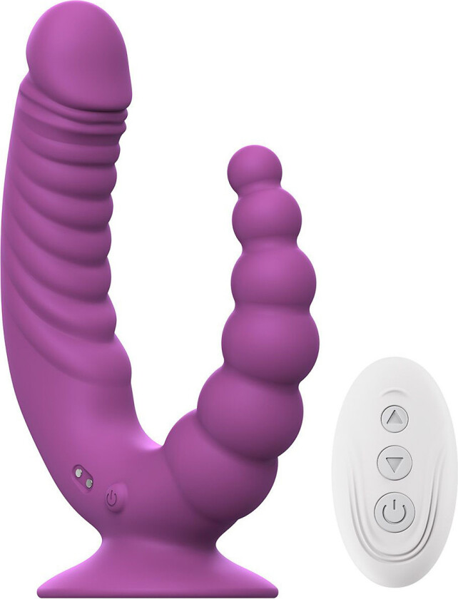 Teazers: Double Vibrator with Suction Cup
