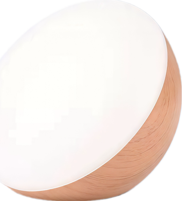 Oppladbar RGBW halvkule bord-/nattlampe - Hvit, touch dimbar, IP20 innendørs - Dimbar : Dimbar, Kulør : RGB + Varm Hvit