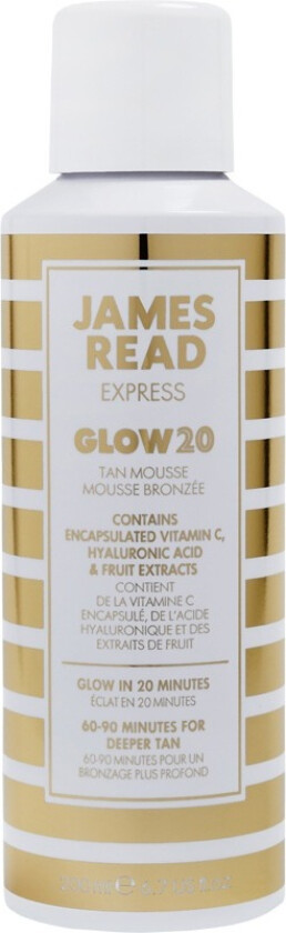 Express Glow 20 Tan Mousse Body 200 ml