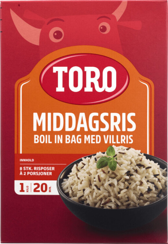 Middagsris middagsris med villris, perfekt til middagen!