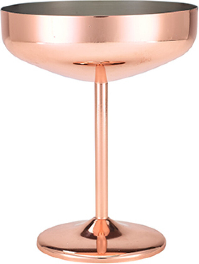 Kobberbelagt Cocktail Coupe Glass 30cl - Genware