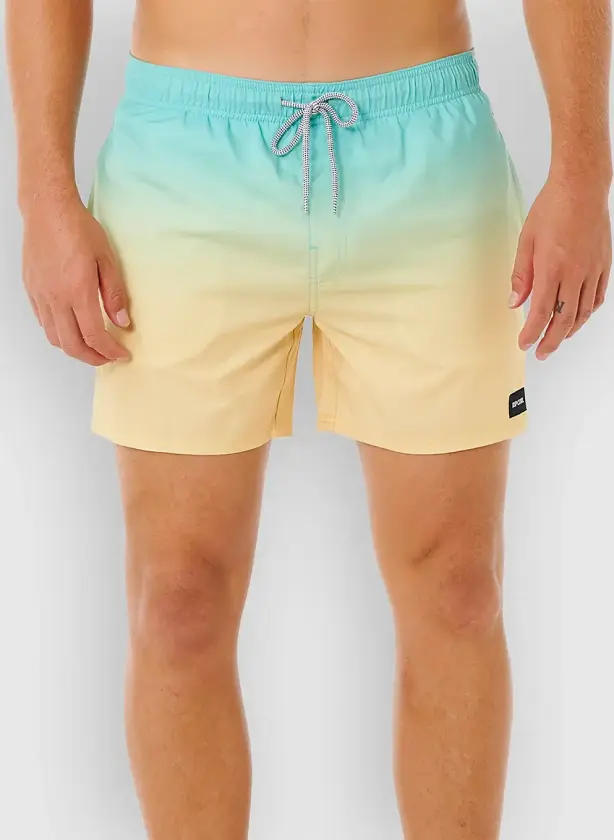 Offset Fade Volley Boardshorts blå