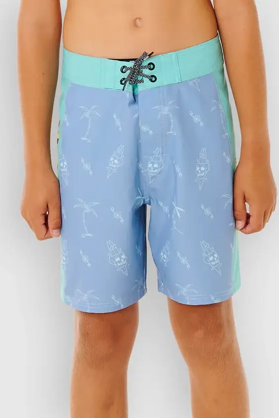 Eternal Shred Mirage Kids Boardshorts blå