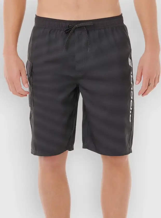 Shock Wave E/Fit Boardshorts svart