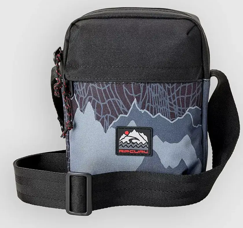 No Idea Pouch Search Camo Skulderveske svart