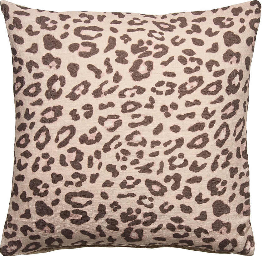 Day Cushion Cover Leopard 2Hand - Beige - 50X50CM