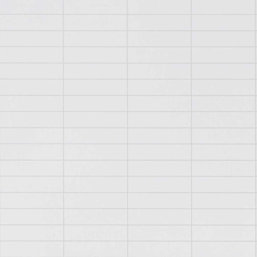 Kjøkkenplate Hvit Snø 15x3,75 Gf