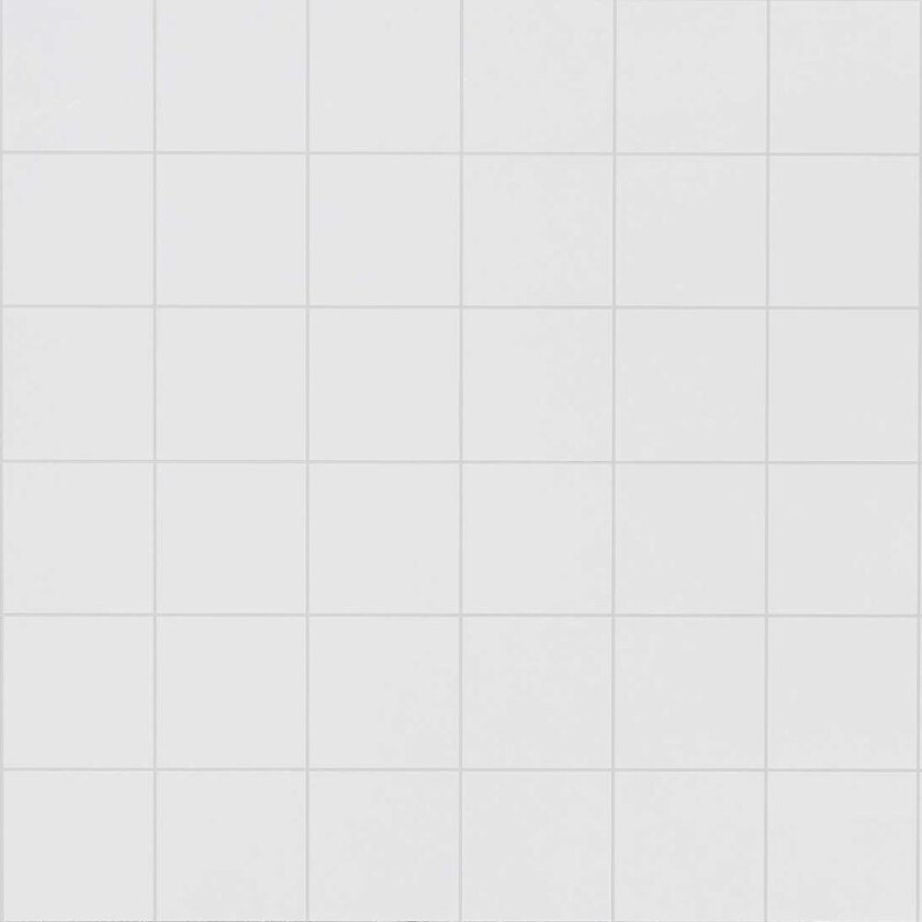 Kjøkkenplate Hvit Snø 10x10 Gf