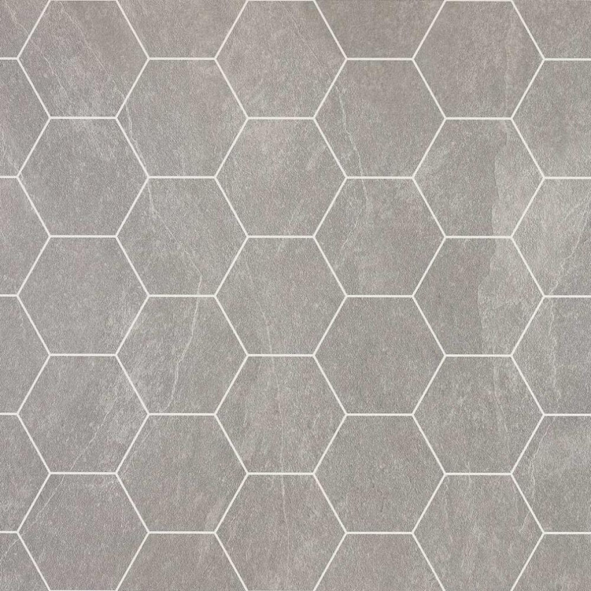 Kjøkkenplate Skifer Natur Hexagon