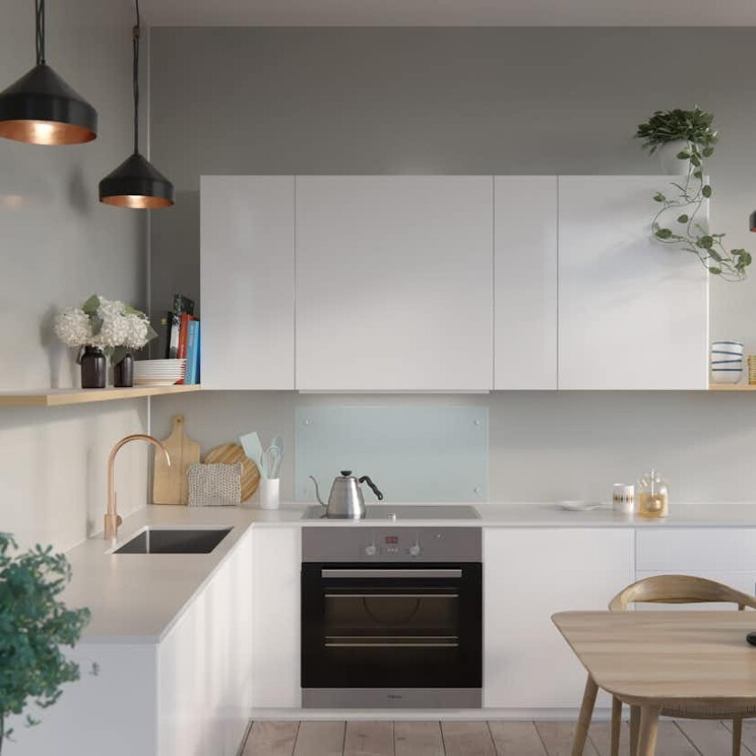 Bilde av Glassplate herdet klart 700mm 6 x 700 x 450 mm