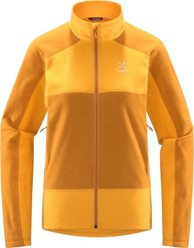Buteo Mid Jacket Women Yellow Rise