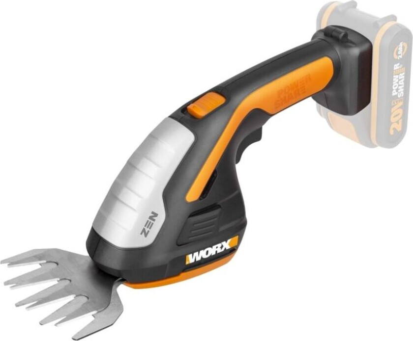 Bilde av Worx Zen WG801E.9 - Kombinert gress-/buskkutter - trådløs - uten batteri - 150 g - Uten batteri og opplader