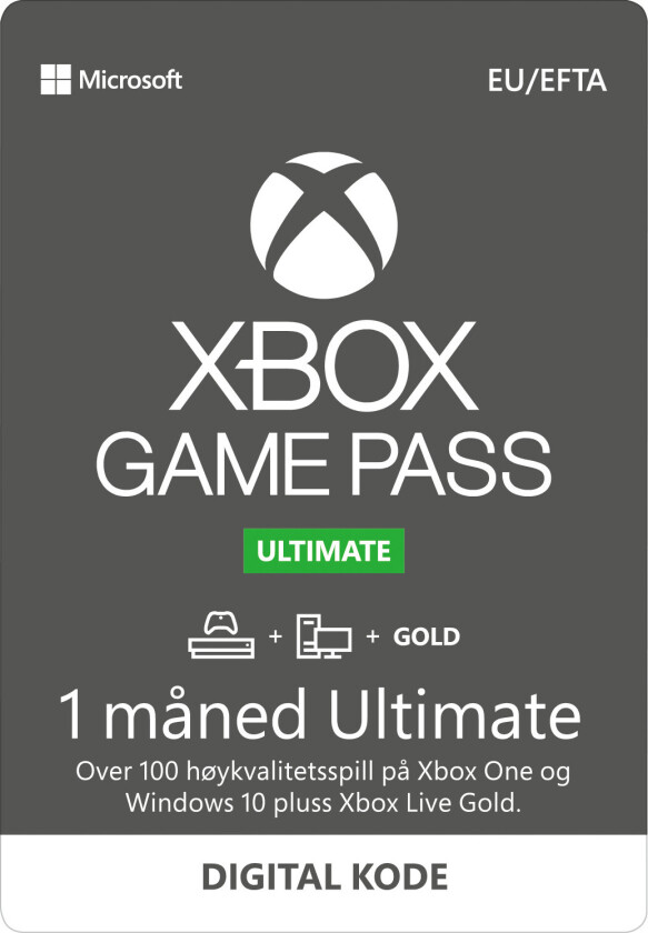 Xbox Game Pass Ultimate 1 month