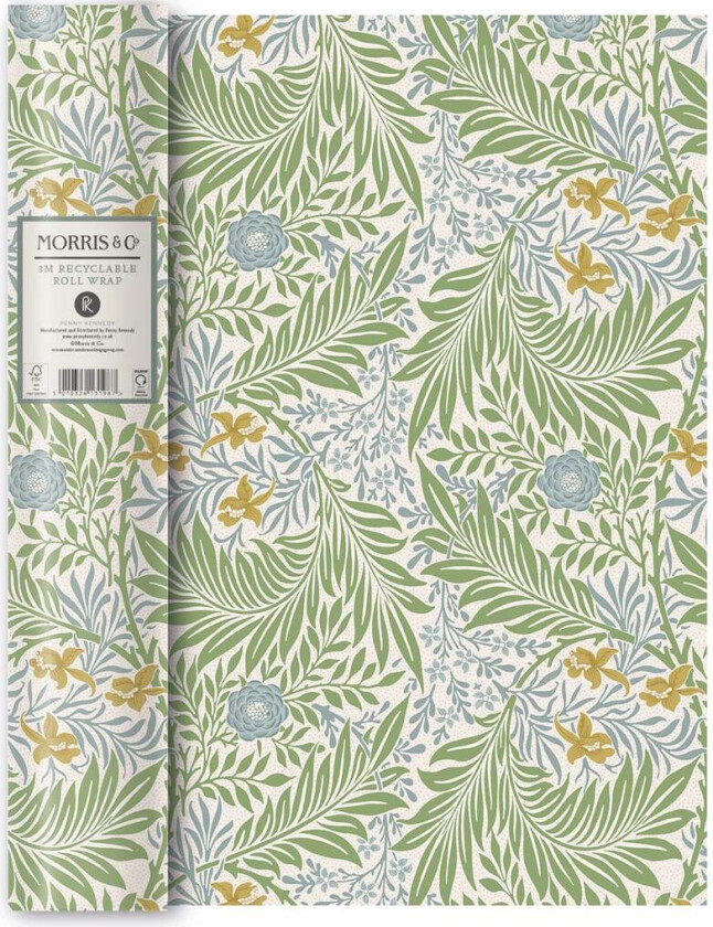 Gavepapir 3M Morris Larkspur Green