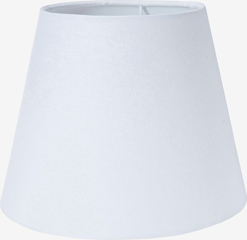 Lampeskjerm Meja 25 cm, Hvit