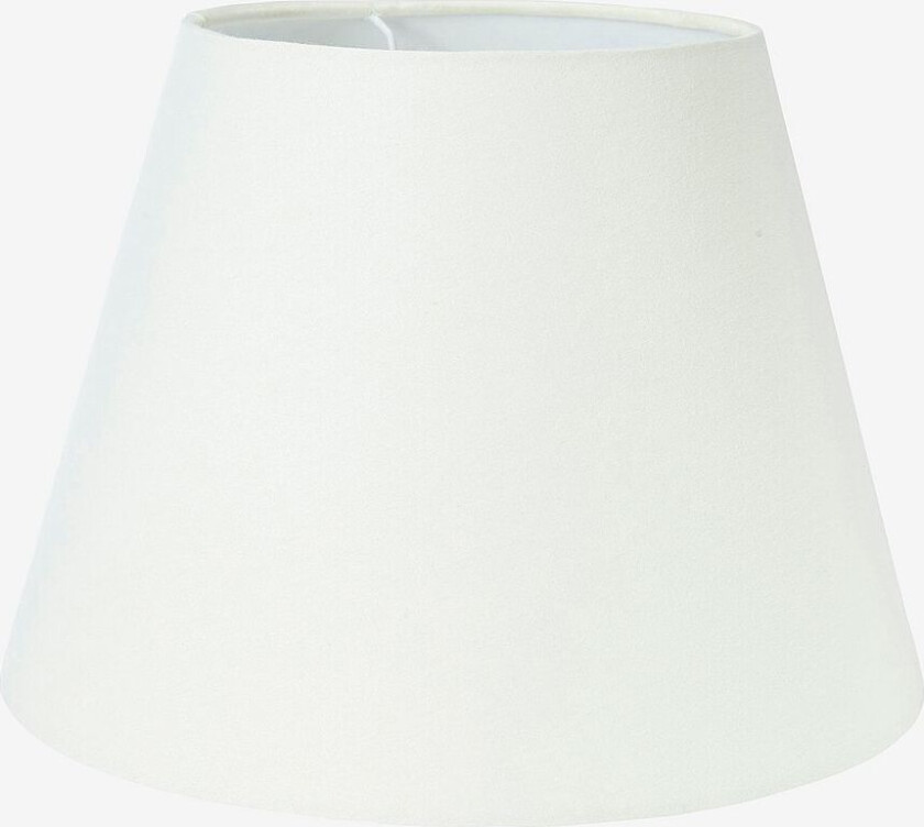 Lampeskjerm Meja 25 cm, Hvit