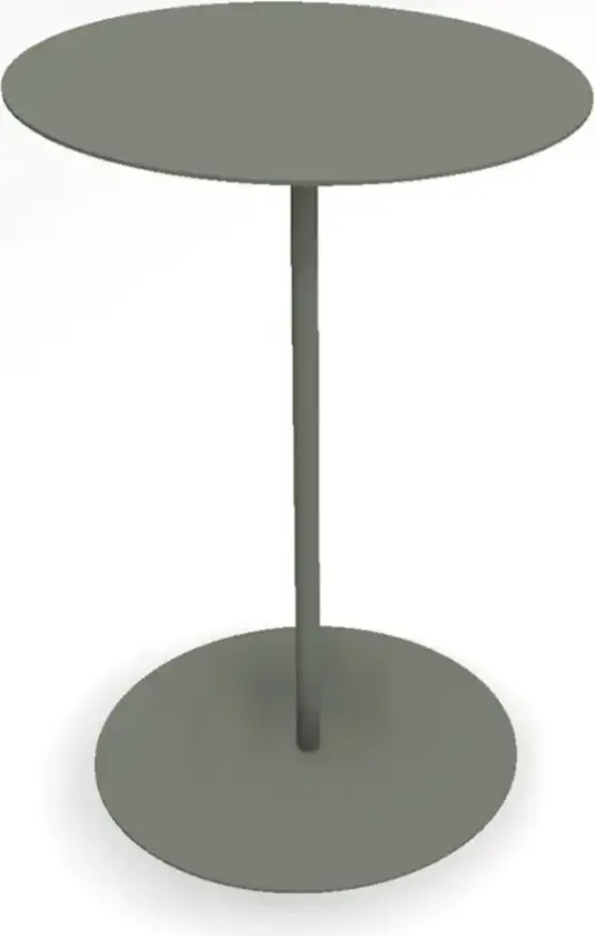 Jet Set sidebord Ø45x67 cm grågrønn