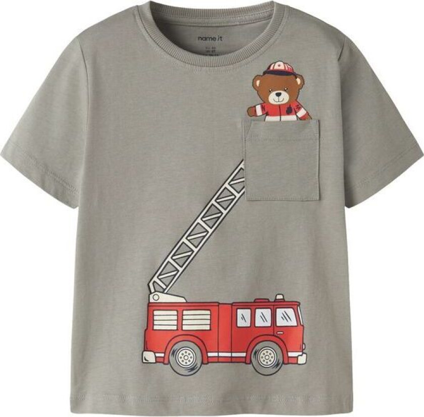 Name It Nmmvilian t-skjorte til småbarn, Shadow