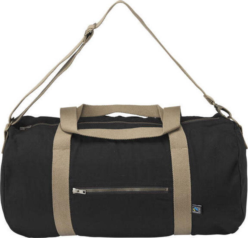 Canvas Dufflebag (GOTS) - Black