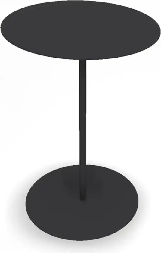 Jet Set sidebord Ø45x67 cm svart