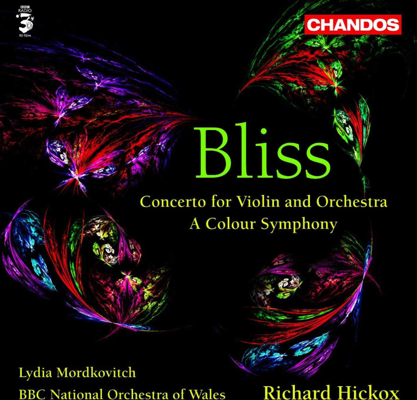 BBC National Orchestra Of Wales, Lydia Mordkovitch, Richard Hickox Concerto For Violin & Orchestra: A Colour Symphony CD