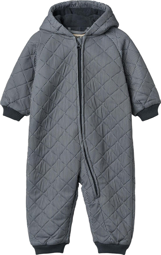 Termodress m. Fleece - Kos - Ink Stripe - - 68 - Termoklær