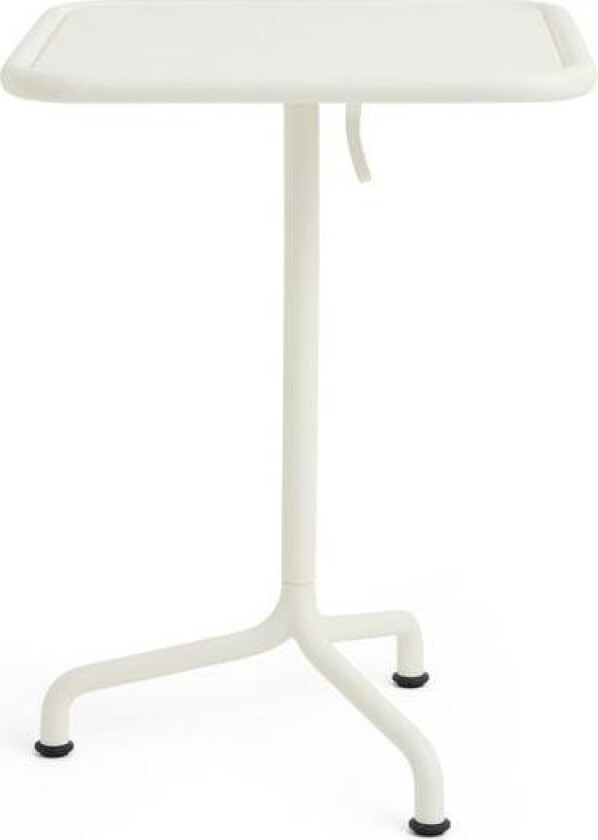Hay Deville Table 55x55 Cm Cream White - Hagebord Pulverlakkert Stål Hvit - AF765-F696-AV21