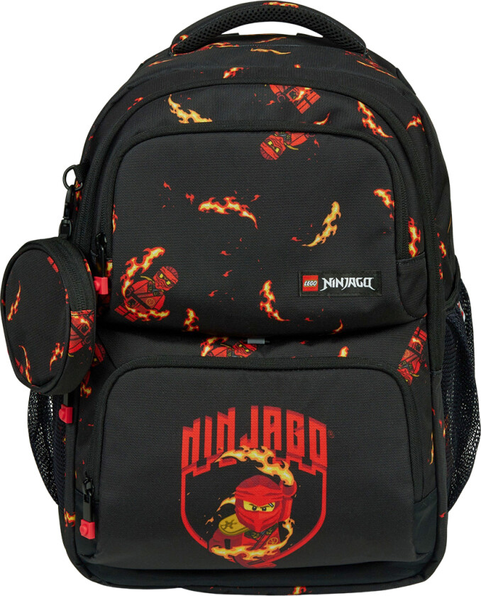LEGO® Ninjago Skolesekk - Flexifit - Kai - Svart - LEGO® Tasker - OneSize - Skolesekk
