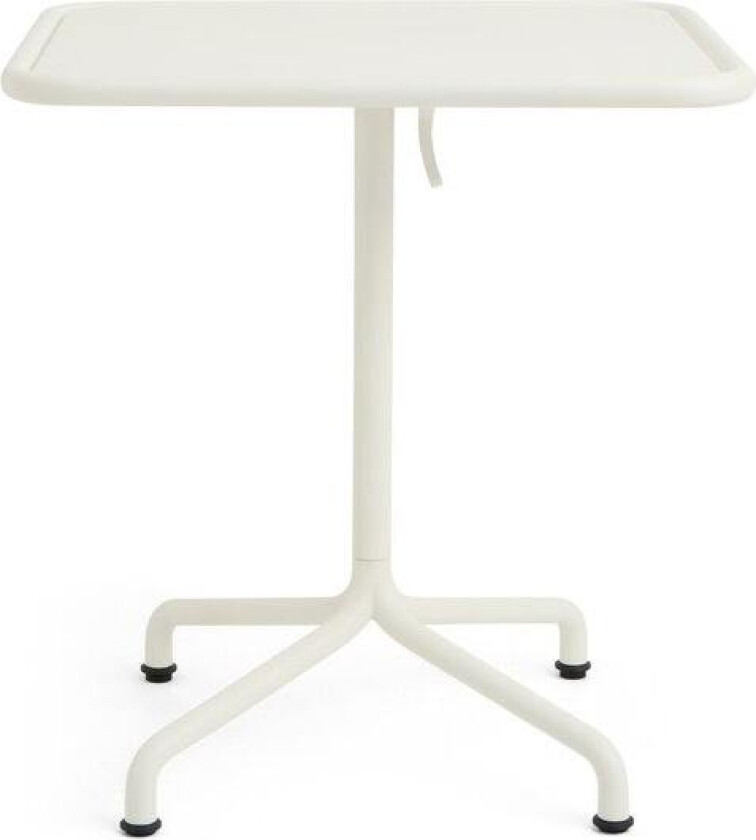 Hay Deville Table 60x70 Cm Cream White - Hagebord Pulverlakkert Stål Hvit - AF765-F697-AV21