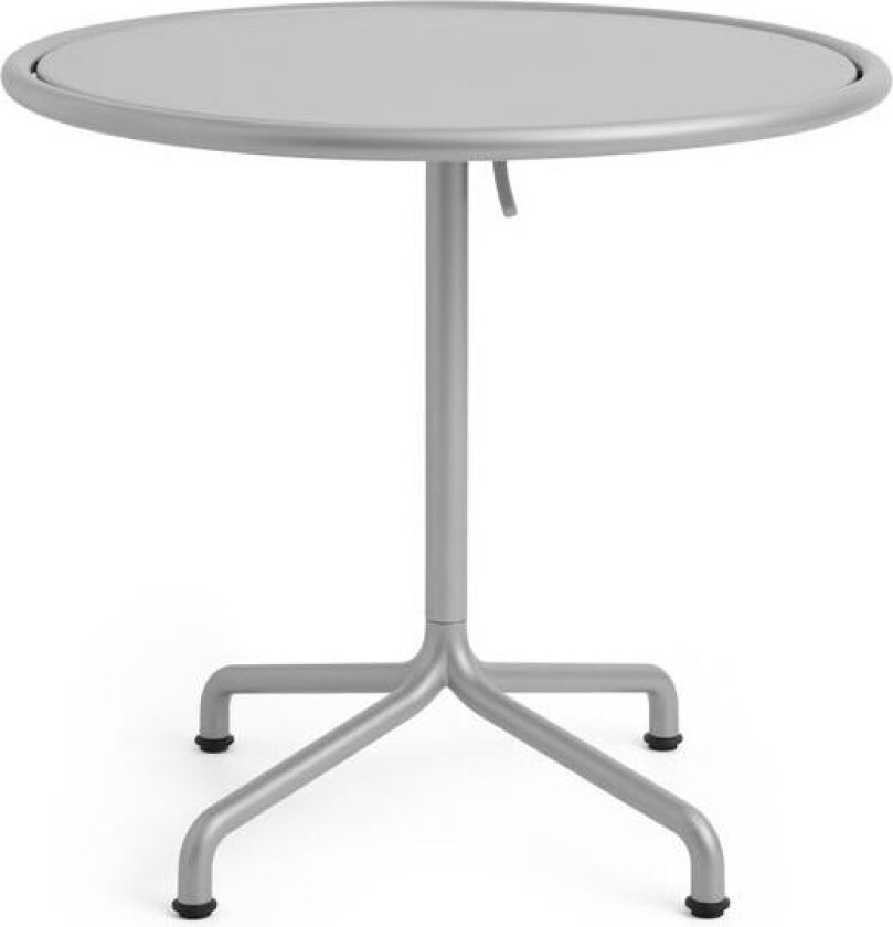 Hay Deville Table 80 Cm Silver Grey - Hagebord Pulverlakkert Stål Grå - AF766-F695-AV22