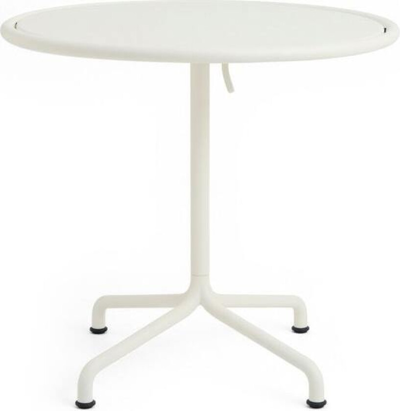 Hay Deville Table 80 Cm Cream White - Hagebord Pulverlakkert Stål Hvit - AF765-F695-AV21