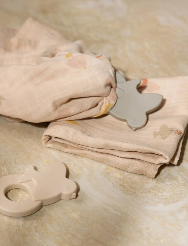 Organic Muslins, 4. Pak. - Beige - 65X65