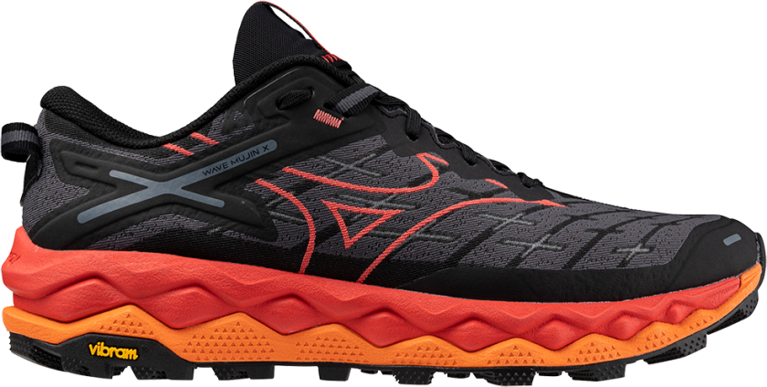 Men's Wave Mujin 10 Black/cayenne/nasturtium 44