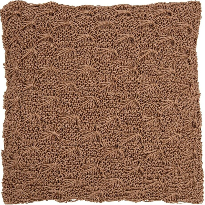 Day Natural Cushion Cover - Brown - 40X40CM