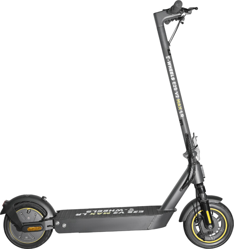 E2S V2 MAX Long Range 2026 - Grå - Luftfylt (demper foran og bak)