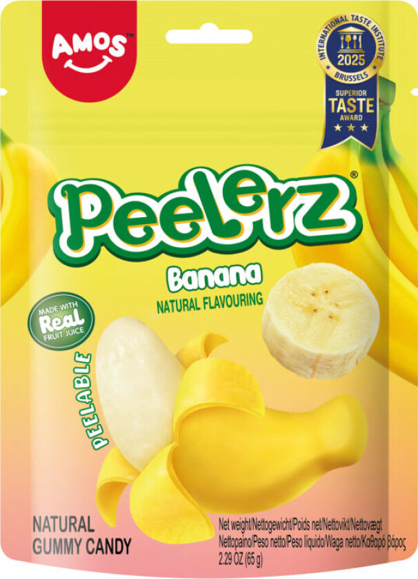 Peelerz Gummy Banana 65g